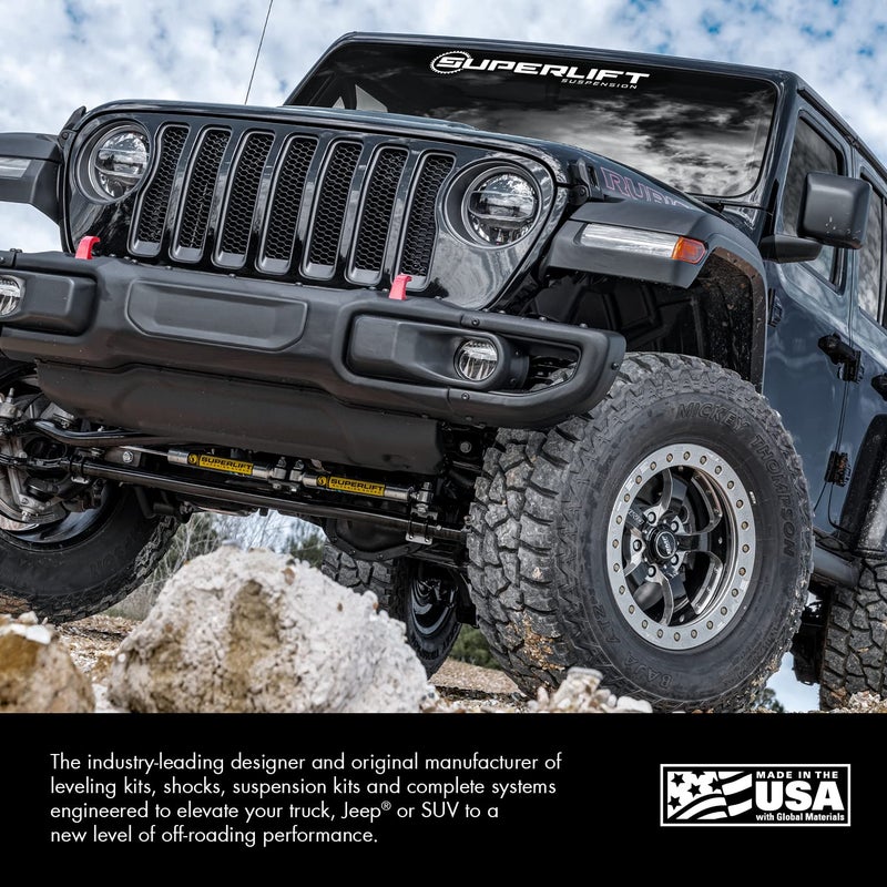 SUPERLIFT RealTruck SUPERLIFT SUSPENSION Dropped Pitman Arm for RAM 2500/3500 | 4008 | Fits 2003-2008 Dodge RAM 2500 / 3500 4WD with 4-6" Lift Kit - Image 3